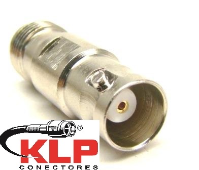 ADAPTADOR BNC FEMEA PARA TNC FEMEA. ADAPTADOR BNC FÊMEA / TNC FÊMEA