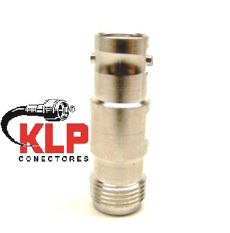 ADAPTADOR BNC FEMEA PARA TNC FEMEA ADAPTADOR BNC FÊMEA / TNC FÊMEA